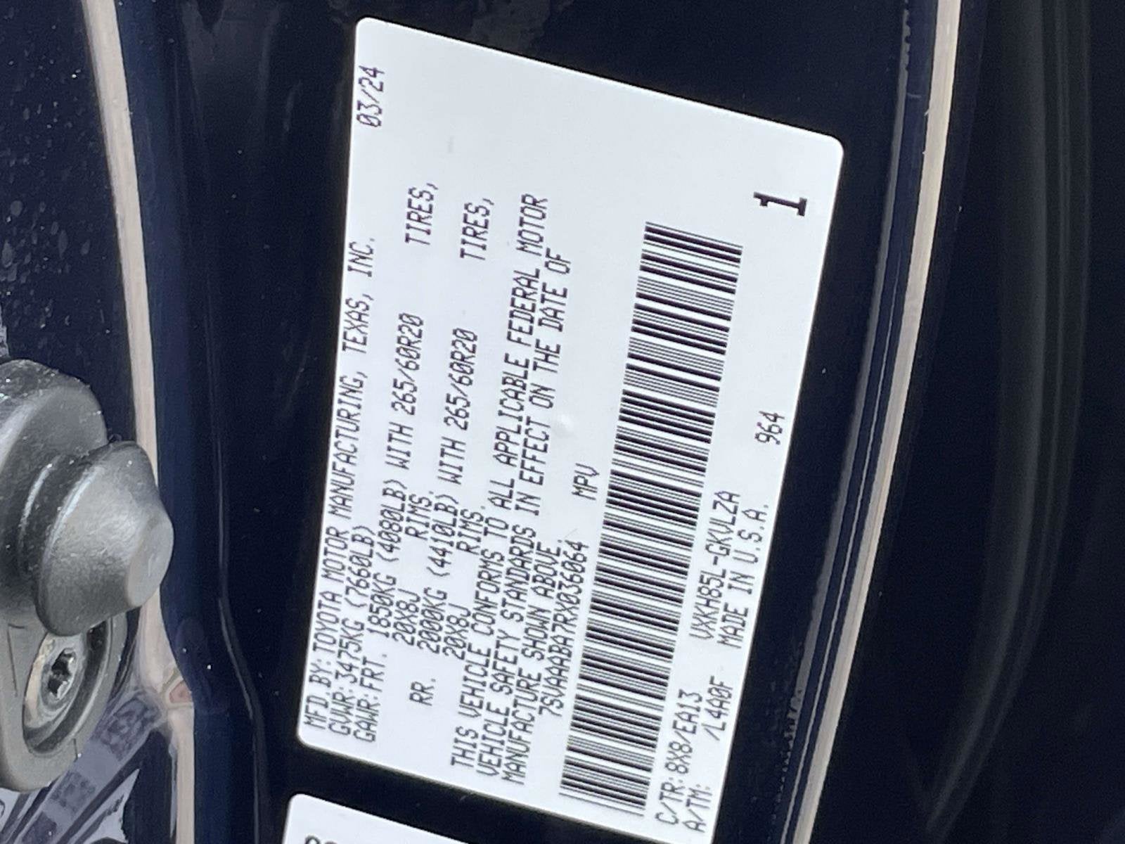 2024 Toyota Sequoia Limited