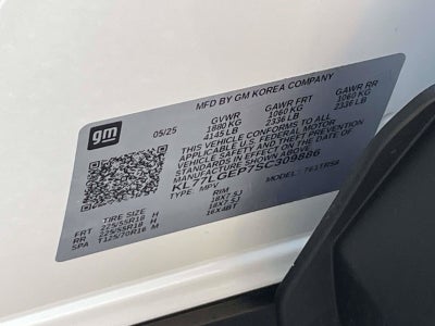 2025 Chevrolet Trax 1RS