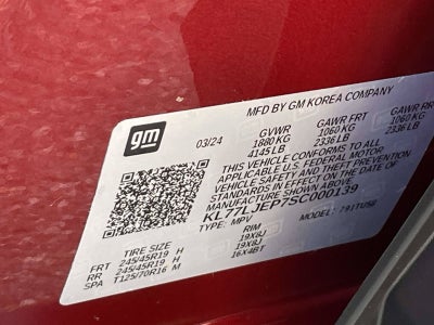 2025 Chevrolet Trax 2RS