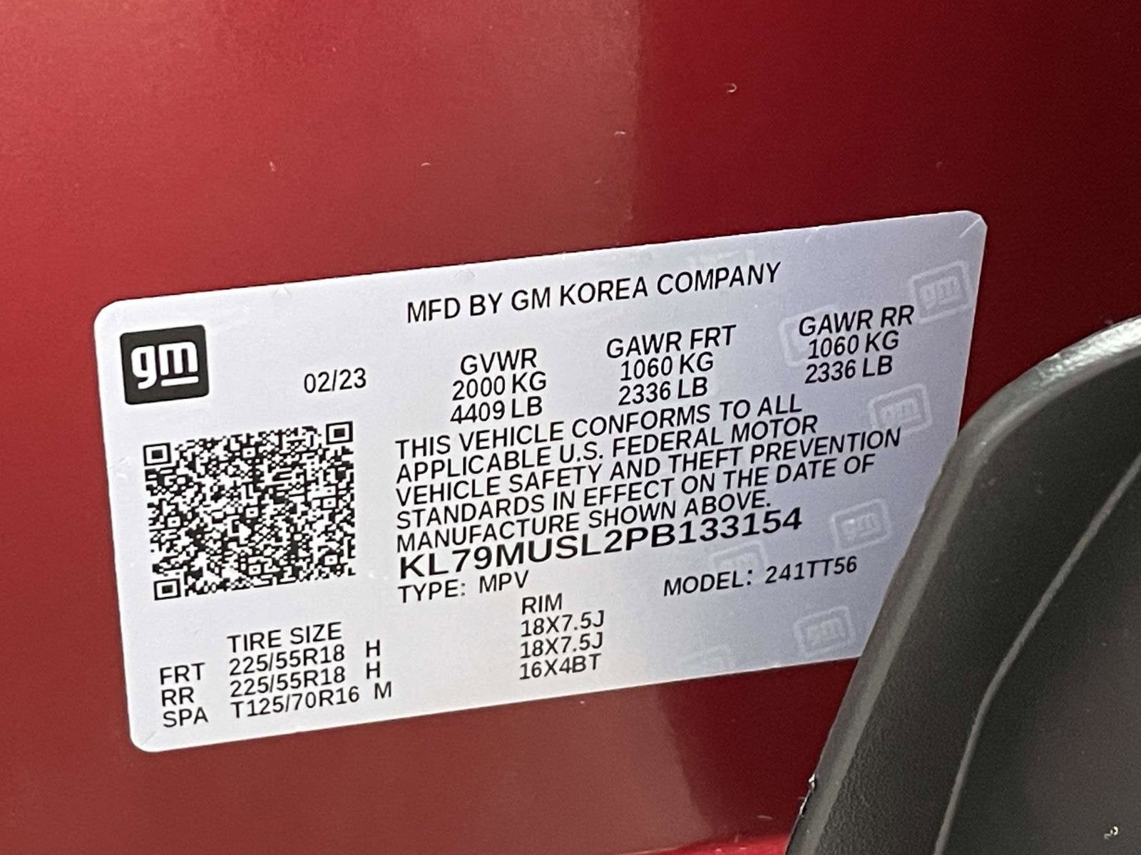 2023 Chevrolet Trailblazer RS