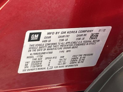 2022 Chevrolet Trailblazer RS