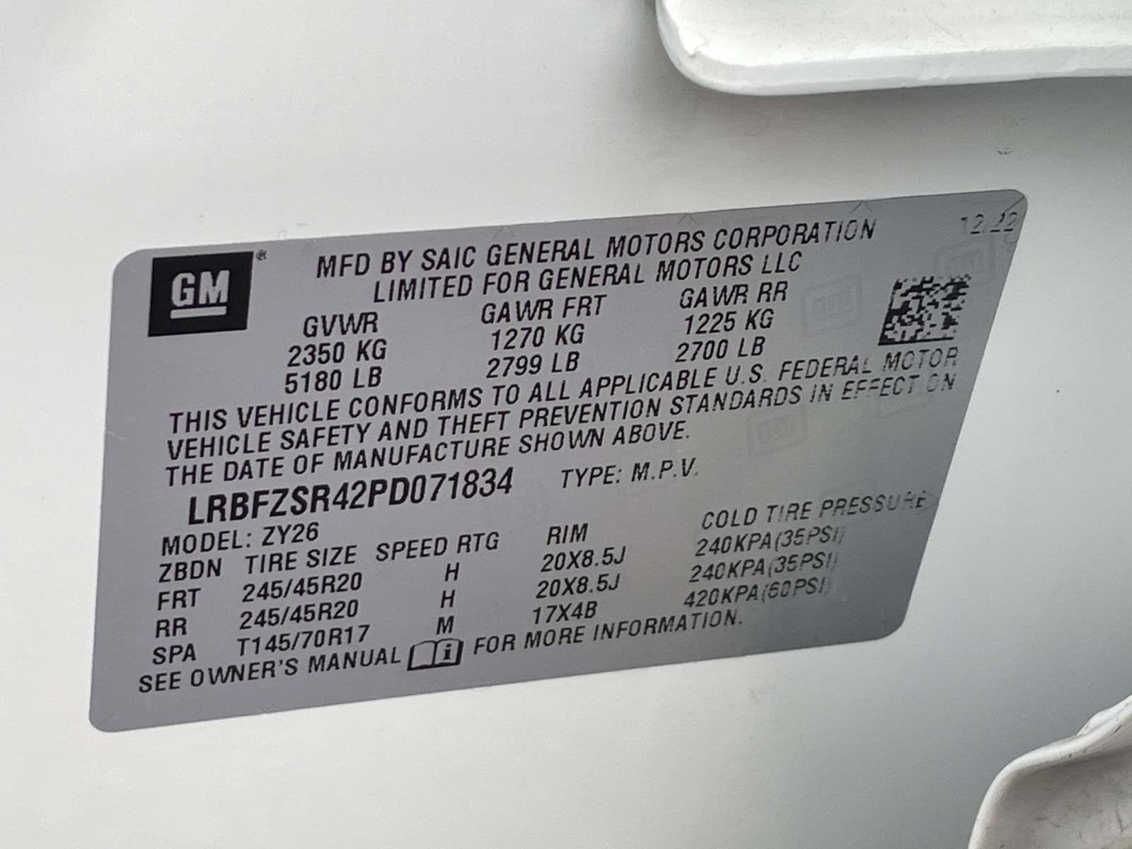 2023 Buick Envision Avenir