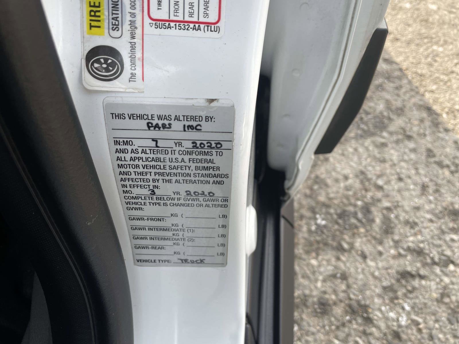 2020 Ford Transit Connect Van XL