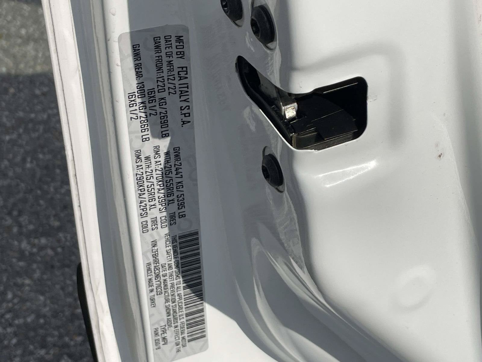 2022 RAM ProMaster City Cargo Van Tradesman
