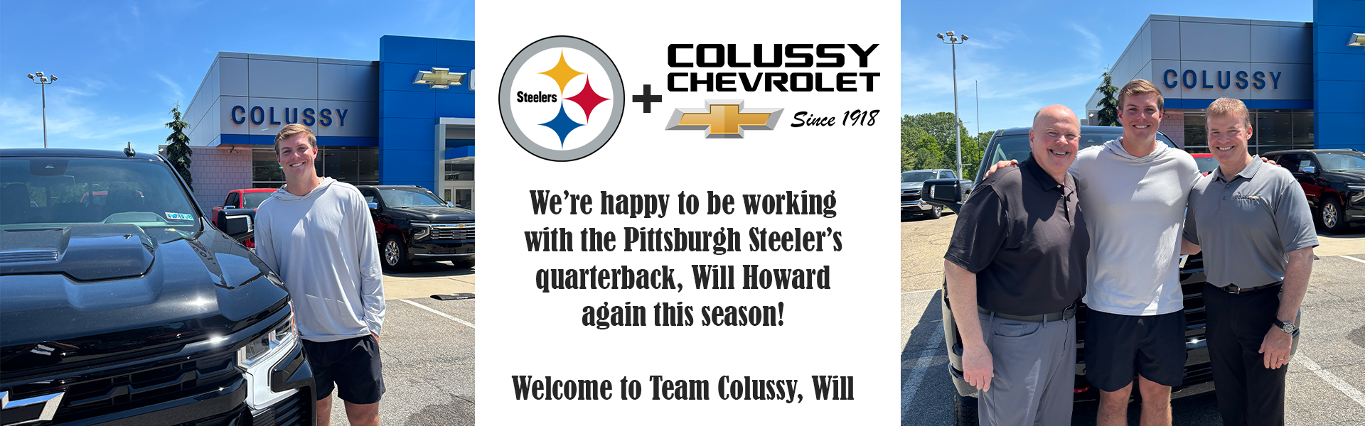 Welcome to Team Colussy Will Howard!